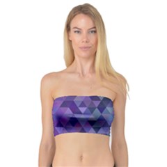 Triangle Tile Mosaic Pattern Bandeau Top by Nexatart
