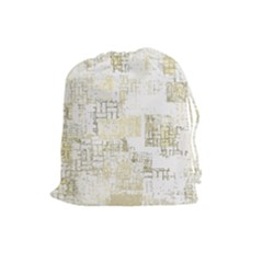 Abstract Art Drawstring Pouches (large)  by ValentinaDesign