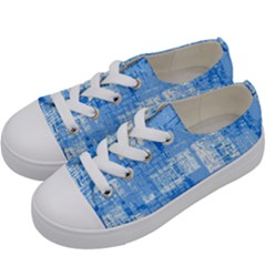 Abstract Art Kids  Low Top Canvas Sneakers by ValentinaDesign