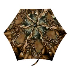 Steampunk, Steampunk Women With Clocks And Gears Mini Folding Umbrellas by FantasyWorld7