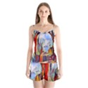 abstract tunnel Satin Pajamas Set View1