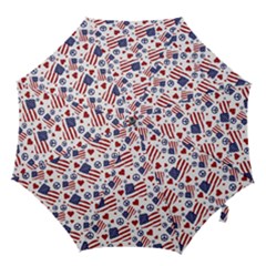 Peace Love America Icreate Hook Handle Umbrellas (small) by iCreate