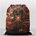 Wonderful Floral Design With Diamond Drawstring Bag (Small) View2