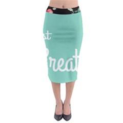 Bloem Logomakr 9f5bze Midi Pencil Skirt by createinc