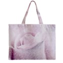 Rose pink flower. floral pencil drawing art Zipper Mini Tote Bag View1