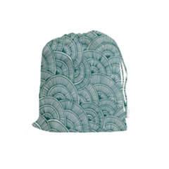 Design Art Wesley Fontes Drawstring Pouches (large)  by wesleystores