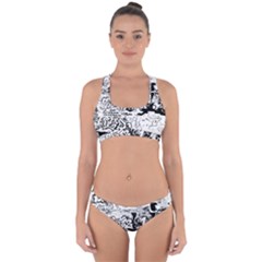 Graffiti Cross Back Hipster Bikini Set by Valentinaart