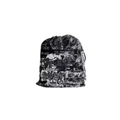Graffiti Drawstring Pouches (xs)  by ValentinaDesign