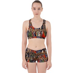 All Saints Christian Holy Faith Work It Out Sports Bra Set by Celenk