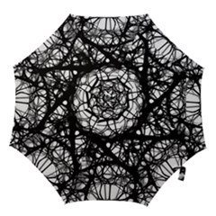 Neurons Brain Cells Brain Structure Hook Handle Umbrellas (small) by Celenk