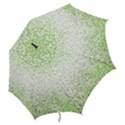 Green square Background Color Mosaic Hook Handle Umbrellas (Large) View2
