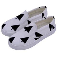Scrap Background Spruce Christmas Kids  Canvas Slip Ons by Celenk