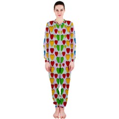 So Sweet And Hearty As Love Can Be Onepiece Jumpsuit (ladies)  by pepitasart