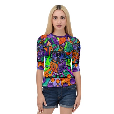 The Sheaf - Quarter Sleeve Raglan Tee by tealswan