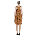 Pilgrims and Indians pattern - Thanksgiving Racerback Midi Dress View2