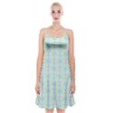 Pattern Spaghetti Strap Velvet Dress View1