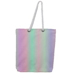 Pattern Full Print Rope Handle Tote (large) by gasi