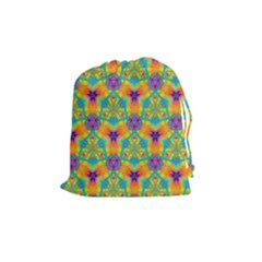 Pattern Drawstring Pouches (medium)  by gasi