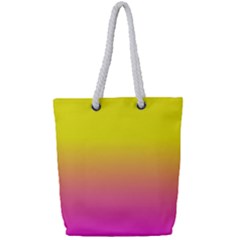 Pattern Full Print Rope Handle Bag (small) by gasi
