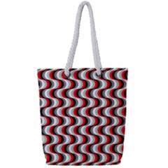 Pattern Full Print Rope Handle Bag (small) by gasi