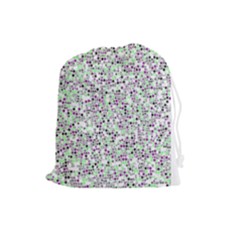 Pattern Drawstring Pouches (large)  by gasi