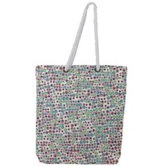 Pattern Full Print Rope Handle Tote (large) by gasi