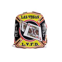 Las Vegas Fire Department Drawstring Pouches (large)  by Bigfootshirtshop