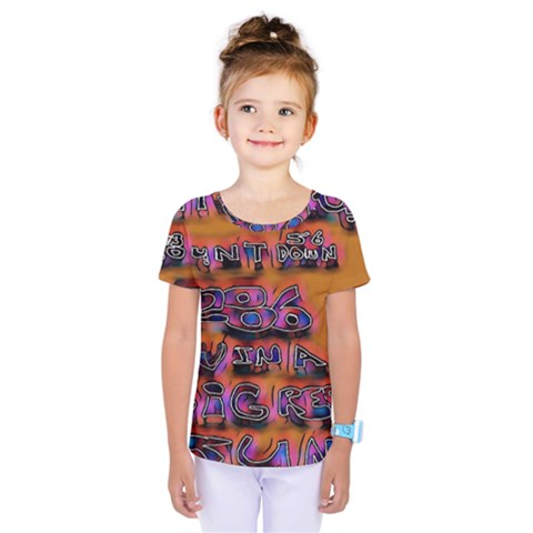 Words Kids  One Piece Tee by MRTACPANS