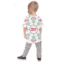 Snowflake Graphics Date Year Kids Raglan Tee View2