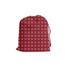 Christmas Paper Wrapping Paper Drawstring Pouches (medium)  by Celenk