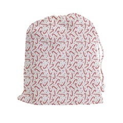 Candy Cane Drawstring Pouches (xxl) by patternstudio