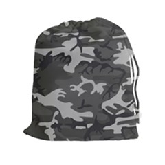 Camouflage Pattern Disguise Army Drawstring Pouches (xxl) by Celenk