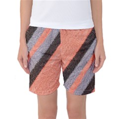 Fabric Textile Texture Surface Women s Basketball Shorts by Celenk