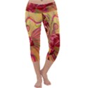 Arrangement Butterfly Aesthetics Capri Yoga Leggings View1