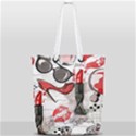 Cosmetic Pattern Full Print Rope Handle Tote (Small) View2