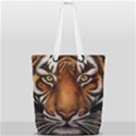 The Tiger Face Full Print Rope Handle Tote (Small) View1