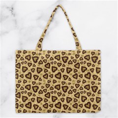 Leopard Heart 01 Medium Tote Bag by jumpercat