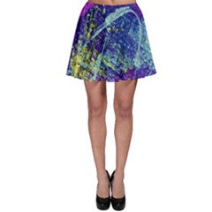 Ink Splash 01 Skater Skirt by jumpercat