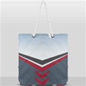 Modern Shapes Full Print Rope Handle Tote (Large) View2