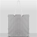 Basic Vertical Stripes Full Print Rope Handle Tote (Large) View2