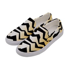 Polynoise Tiger Women s Canvas Slip Ons by jumpercat
