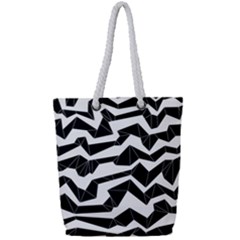 Polynoise Origami Full Print Rope Handle Tote (small) by jumpercat