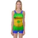 Spot Explosion Star Experiment One Piece Boyleg Swimsuit View1