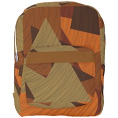 Hardwood Geometric Full Print Backpack by KickedFashion