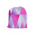 Gradient Geometric Shiny Light Drawstring Pouches (Large)  View1