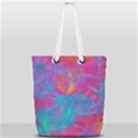 Abstract Fantastic Fractal Gradient Full Print Rope Handle Tote (Small) View2