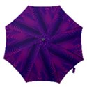 Abstract Fantastic Fractal Gradient Hook Handle Umbrellas (Large) View1