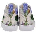 Vintage Shabby Chic Dragonflies Kid s Mid-Top Canvas Sneakers View4
