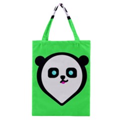 Panda Bear Classic Tote Bag by Celenk
