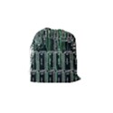 Printed Circuit Board Circuits Drawstring Pouches (Small)  View2